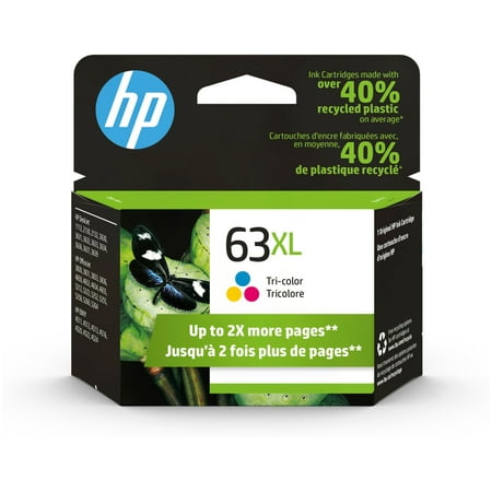 HP - 63XL High-Yield Ink Cartridge - Tri-Color