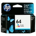 thumbnail interactive-video image 1 of HP 64 Tri-color Original Ink Cartridge, ~165 pages, N9J89AN#140, 1 of 7