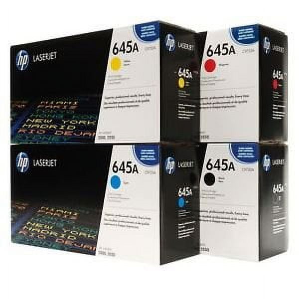 HP 645A C9730A, C9731A, C9732A, C9733A 5500 5550 Toner Set - Walmart.com