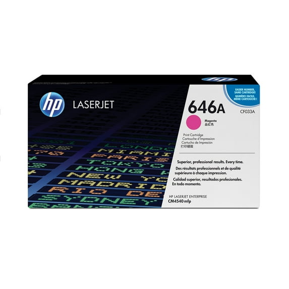 HP 646A (CF033A) Toner Cartridge, Magenta