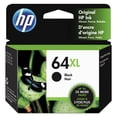 HP 64XL Black High Yield Original Ink Cartridge (N9J92AN) (Sold without ...