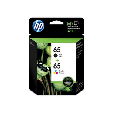 HP Inc. HP 65 (T0A36AN) Black; Tri-Color Original Ink Cartridge 2/Pk