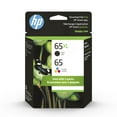 thumbnail interactive-video image 1 of HP 65 Clr/65XL Blk Ink Crtg 2-Pk NA, 1 of 4
