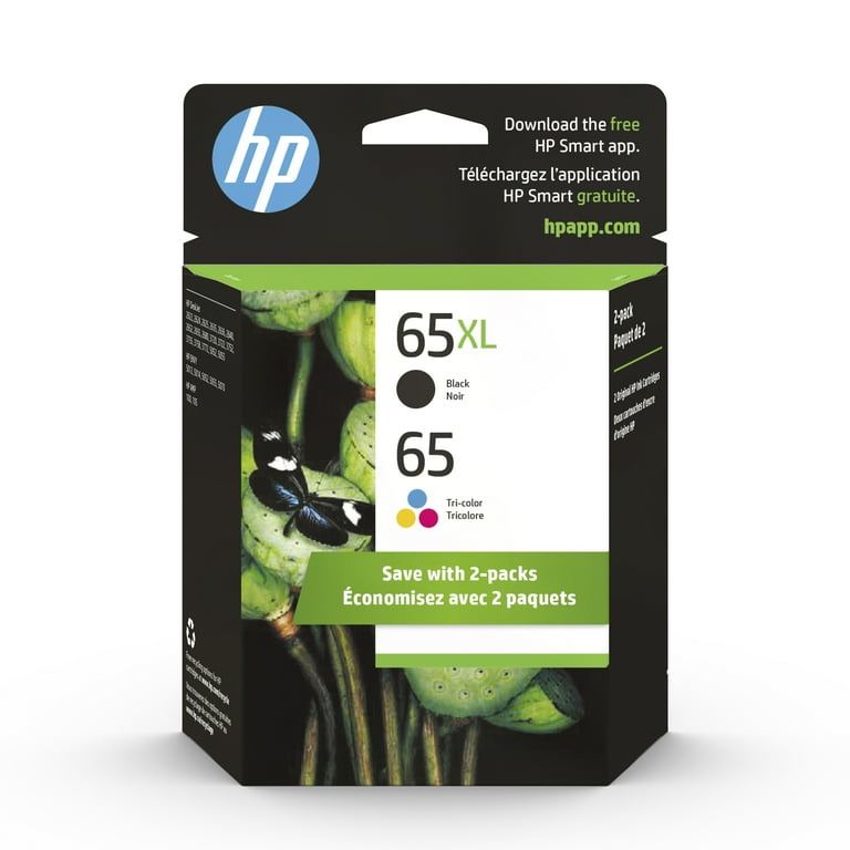HP 65XL ブラックインクカートリッジ　5個セット Amazon.co.jp: HP 65XL 純正 インクカートリッジ ブラック 黒