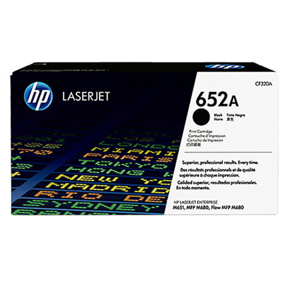 HP 652A Black Toner Cartridge (CF320A)