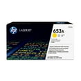 thumbnail image 1 of HP 653A Yellow Original LaserJet Toner Cartridge, ~16,500 pages, CF322A, 1 of 7