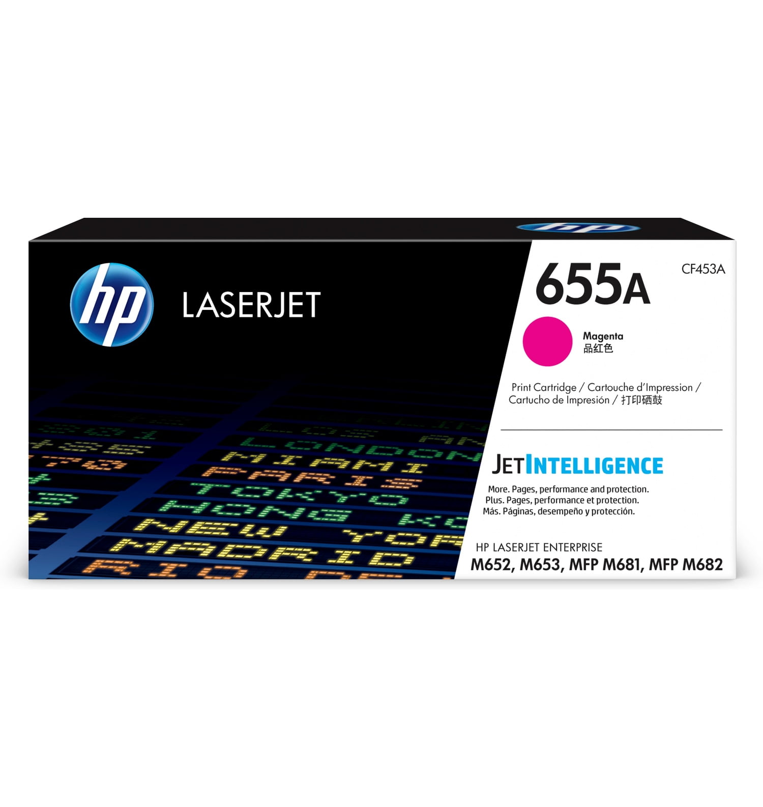 HP Inc. HP 655A (CF453A) Magenta Original LaserJet Toner Cartridge Sansujyuku sansujyuku.com