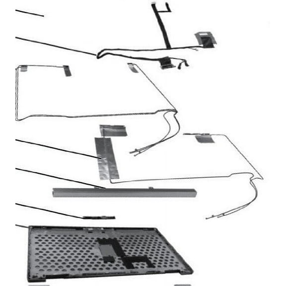 HP 657408-001 Laptop Panel Support Kit
