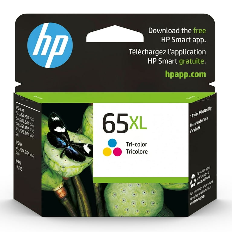 HP 65XL, (N9K03AN) High-Yield Tri-Color Original Ink Cartridge HP 65XL, (N9K03AN) High-Yield Tri-Color Original Ink Cartridge