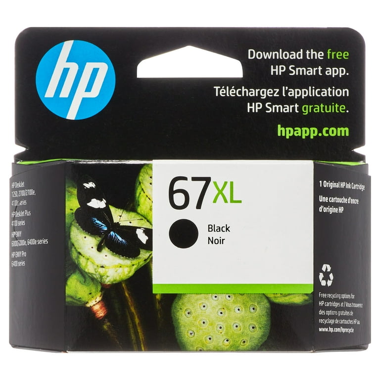 HP 67XL Black Original Ink Cartridge (3YM57AN) 