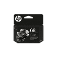 thumbnail image 1 of HP 68 Black Original Ink Cartridge, ~160 pages, 7FP21TN, 1 of 5