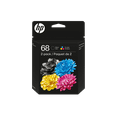 thumbnail image 1 of HP 68 2-Pack Black/Tri-color Original Ink Cartridge Combo, 6L6S2TN, 1 of 5