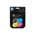 thumbnail image 1 of HP 68 2-Pack Black/Tri-color Original Ink Cartridge Combo, 6L6S2TN, 1 of 5