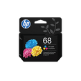 thumbnail image 1 of HP 68 Tri-color Original Ink Cartridge, ~120 pages, 7FP20TN, 1 of 6