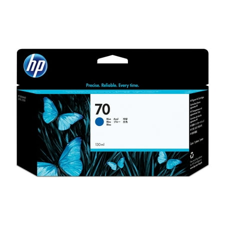 HP 70 130-ml Blue DesignJet Ink Cartridge, C9458A