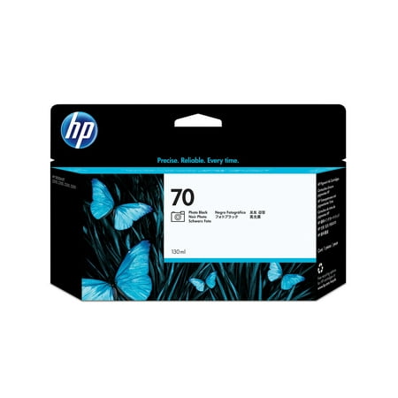 HP 70 130-ml Photo Black DesignJet Ink Cartridge, C9449A