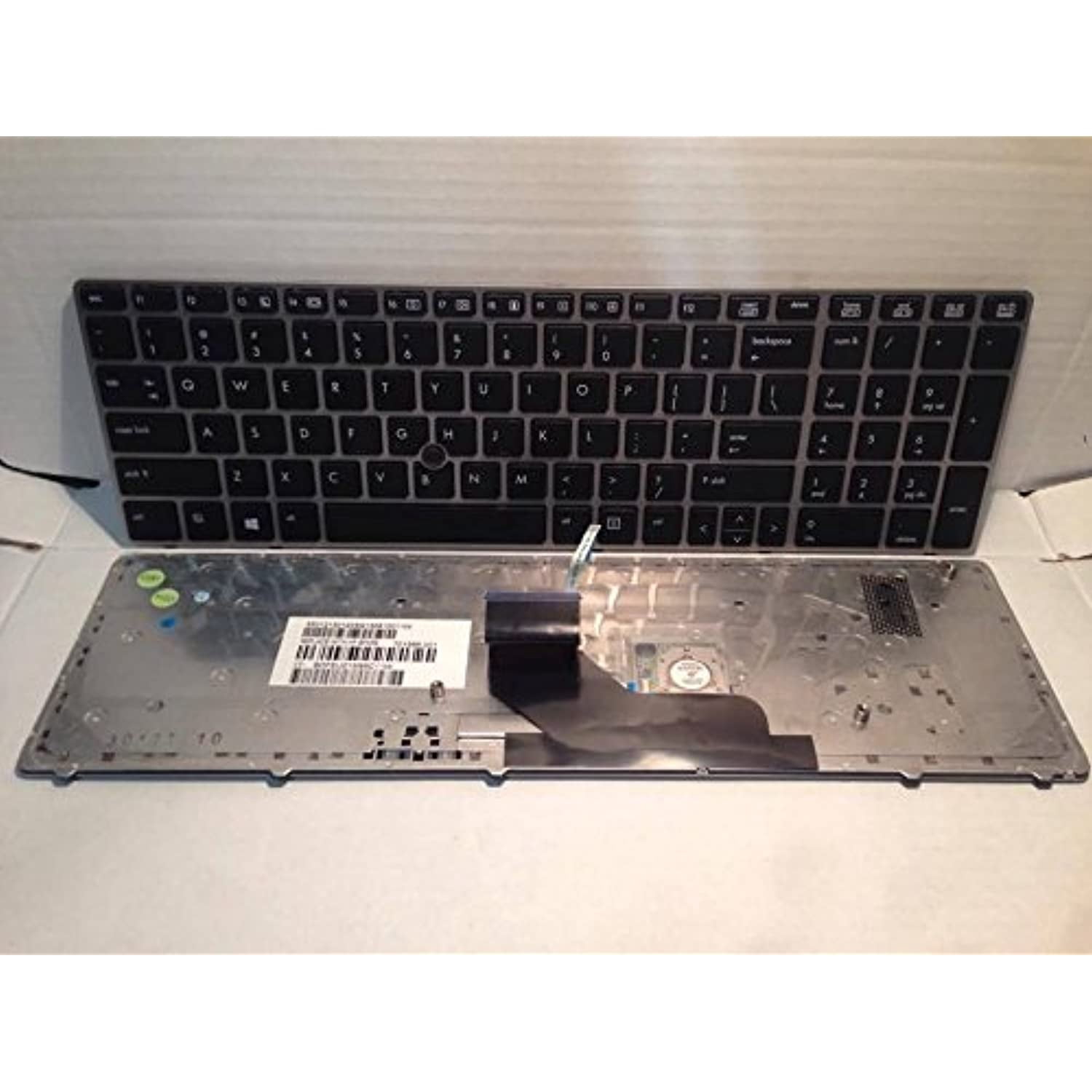 HP 701986-001 HP Elitebook 8570P Keyboard 9Z.N6GUF.K01 701986-001 ...