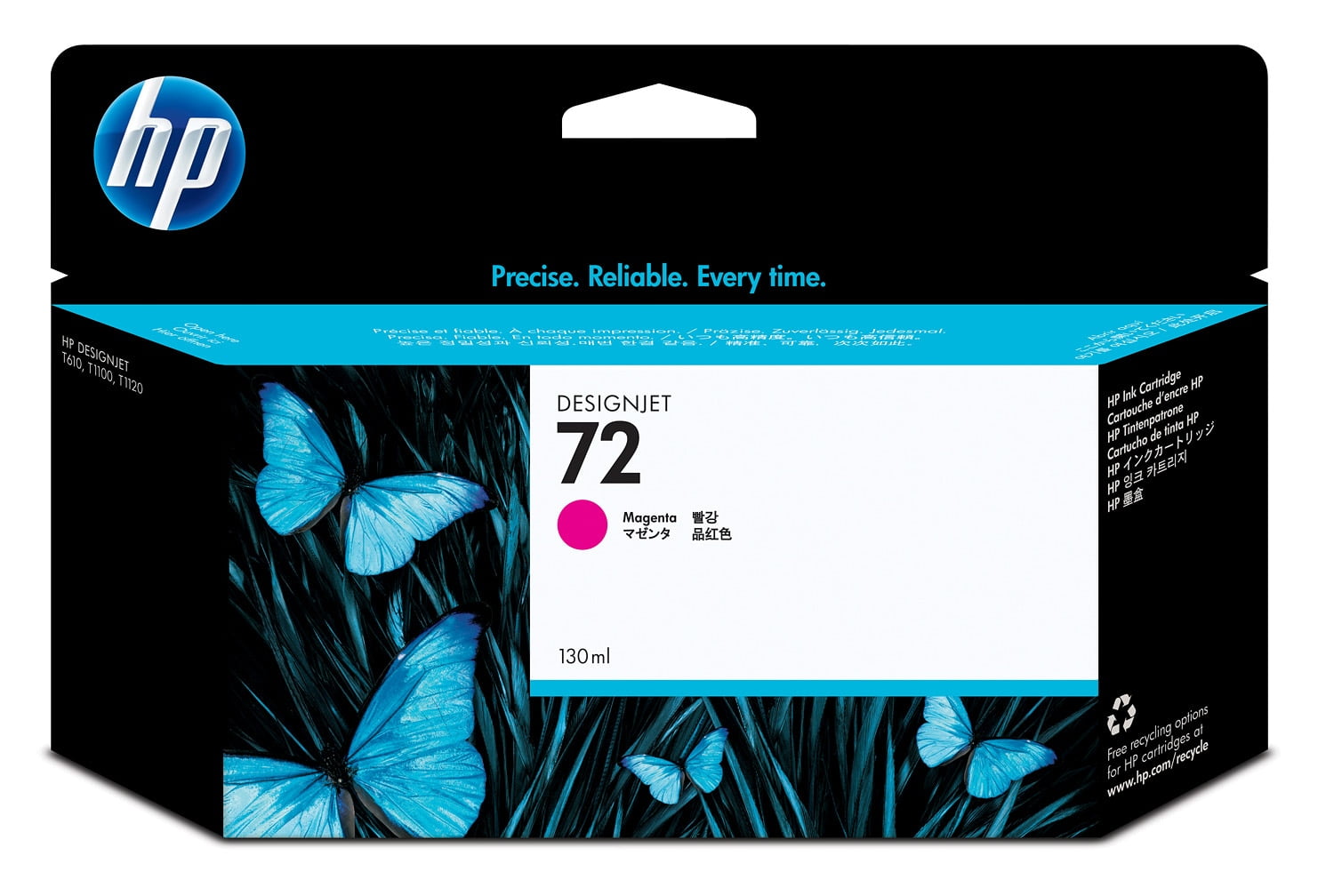 HP 72 130-ml Magenta DesignJet Ink Cartridge, C9372A - Walmart  
