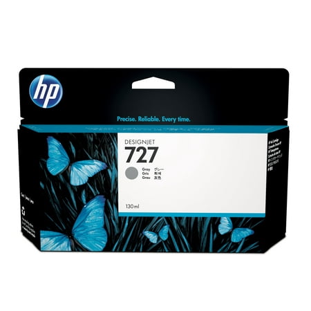 HP 727 130-ml Gray DesignJet Ink Cartridge, B3P24A