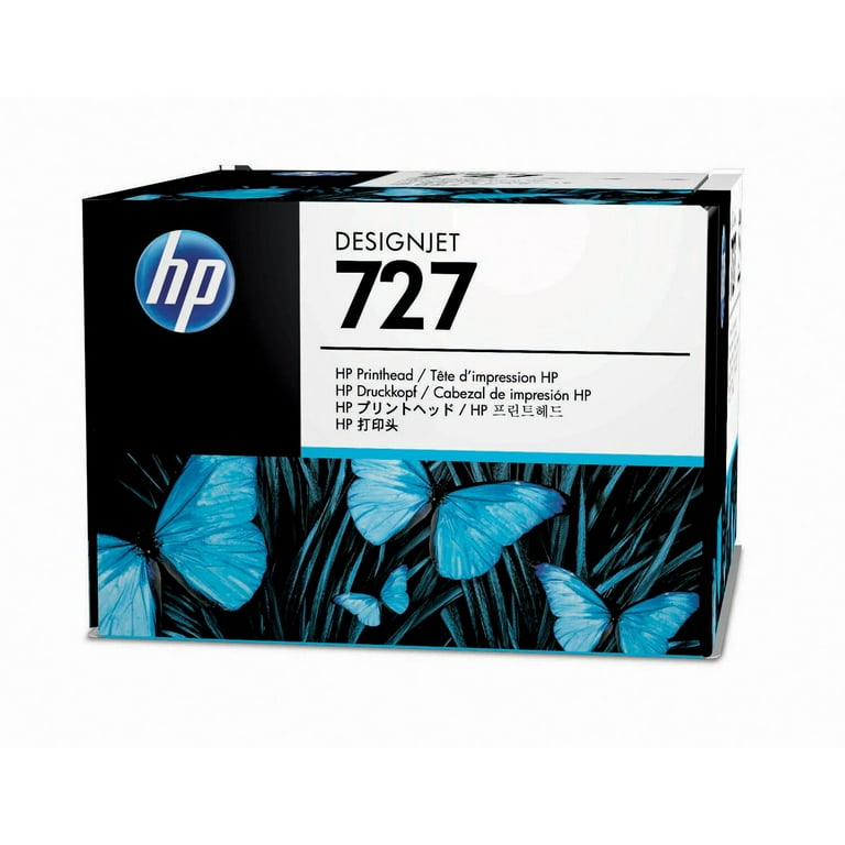 HP 727 Designjet 6-Color Printer Printhead (B3P06A) - Walmart.com
