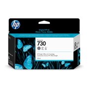 HP 730 130-ml Gray DesignJet Ink Cartridge, P2V66A