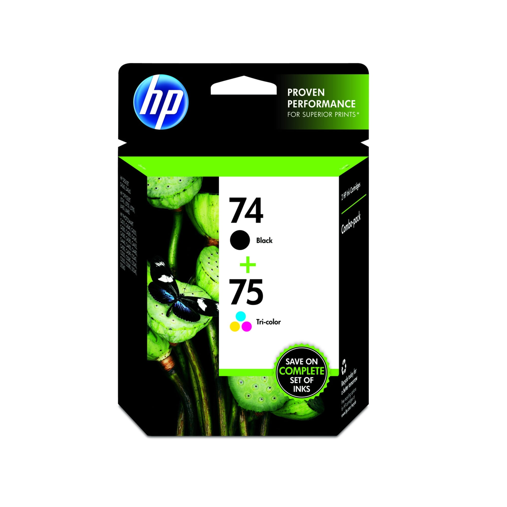 HP Original 75 Tri-color Ink Cartridge (CB337WN), Compatible HP Original 75 Tri-color Ink Cartridge (CB337WN), Compatible
