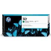 HP 747 300-ml Chromatic Green Ink Cartridge for DesignJet Z9+ PostScript Printer
