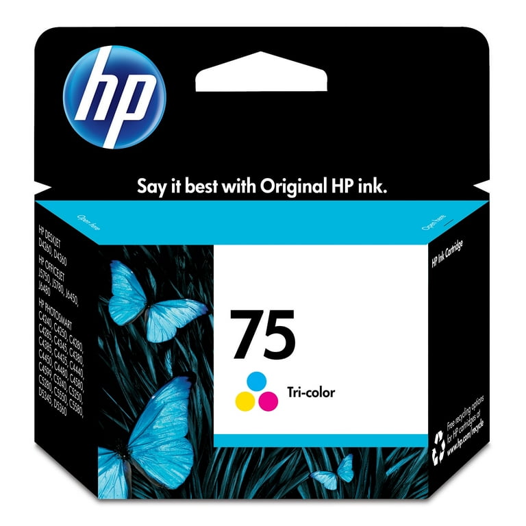 HP 75, (CB337WN) Tri-Color Original Ink Cartridge HP 75, (CB337WN) Tri-Color Original Ink Cartridge