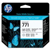 HP 771 Photo Black/Light Gray DesignJet Printhead, CE020A
