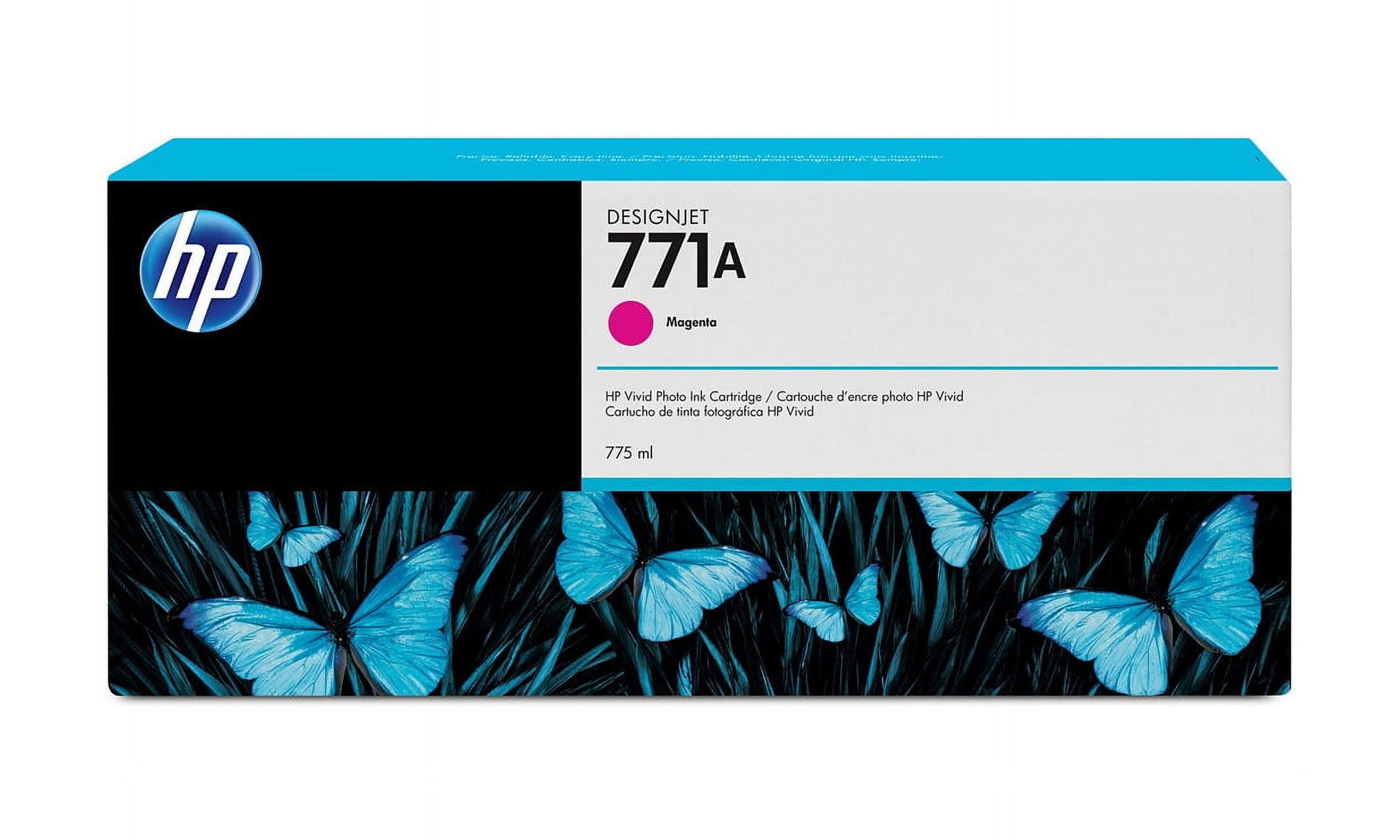 HP 771A 775-ml Magenta DesignJet Ink Cartridge, B6Y17A - Walmart.com