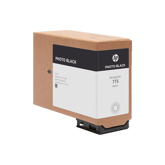 HP 775 500-ml Photo Black Ink Cartridge, 1XB21A