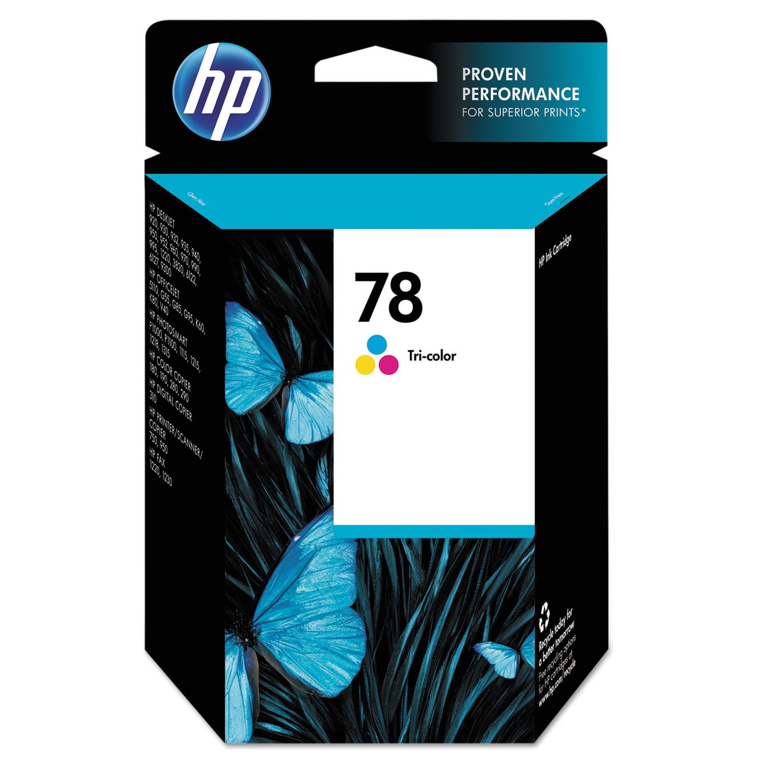 Antagonist Aftrekken Ik wil niet HP 78 Ink Cartridge, Tri-color (C6578DN) - Walmart.com