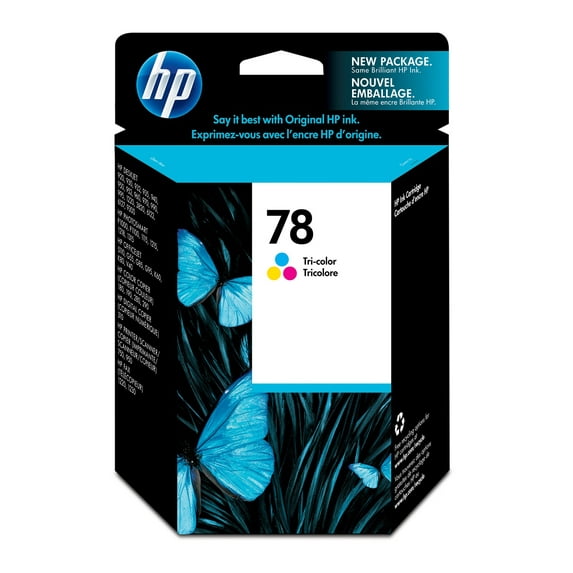 HP 78 Tri-color Original Ink Cartridge, ~560 pages, C6578DN#140