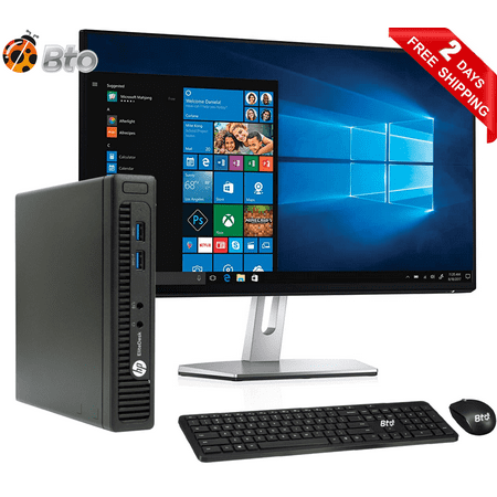 Restored HP 800 G1 Tiny Micro Computer Core i5 4th  8GB Ram  480GB SSD  New 20  LCD  Keyboard and Mouse  Wi-Fi  Win10 Pro Desktop PC (Refurbished) price history on PriceWatchPro