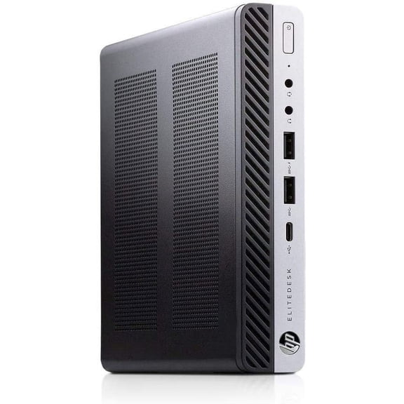 Pre-Owned HP 800 G3 Mini High Performance Desktop Intel i7-6700 UP to 4.00GHz 32GB DDR4 New 1TB NVMe M.2 SSD WiFi BT Dual Monitor Support Wirless Keyboard & Mouse Win10 Pro