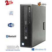 HP 800G1 Desktop SFF Computer Intel Core i7-4th Gen. Processor, 16GB Ram, 2TB HDD, Keyboard & Mouse, Bto Wi-Fi Adapter, Bluetooth, Windows 10 Pro PC