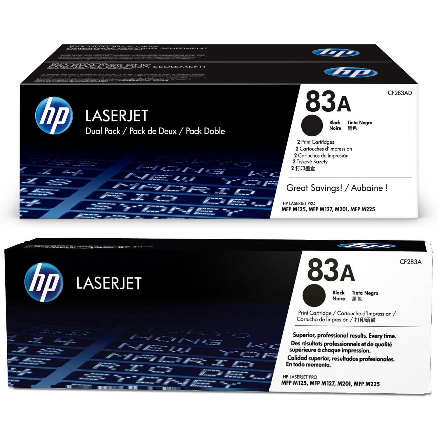 HP 83A Original Toner 2-Pack Bundle (Black & Black): Buy 1, Get 1 30% ...