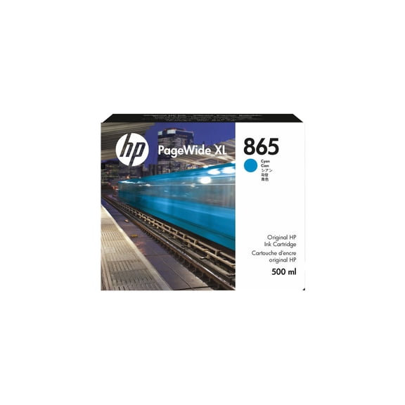 HP Original Ink Cartridge, Cyan, Page Wide, High Yield