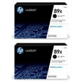 thumbnail image 1 of HP 89X High-Yield Black Toner Cartridges, Pack Of 2, CF289X, 1 of 4