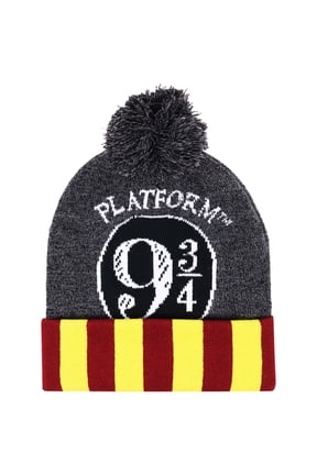 Platform 9 3/4 Yellow and Red Striped Cuff Beanie