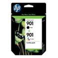 thumbnail image 1 of HP 901 Black & Tri-color Original Ink Cartridges, 2 pack (CN069FN), 1 of 8