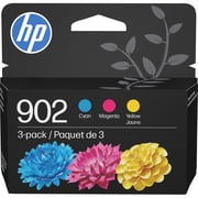 HP 902 3-pack Cyan/Magenta/Yellow Original Ink Cartridges, Per cartridge: ~315
