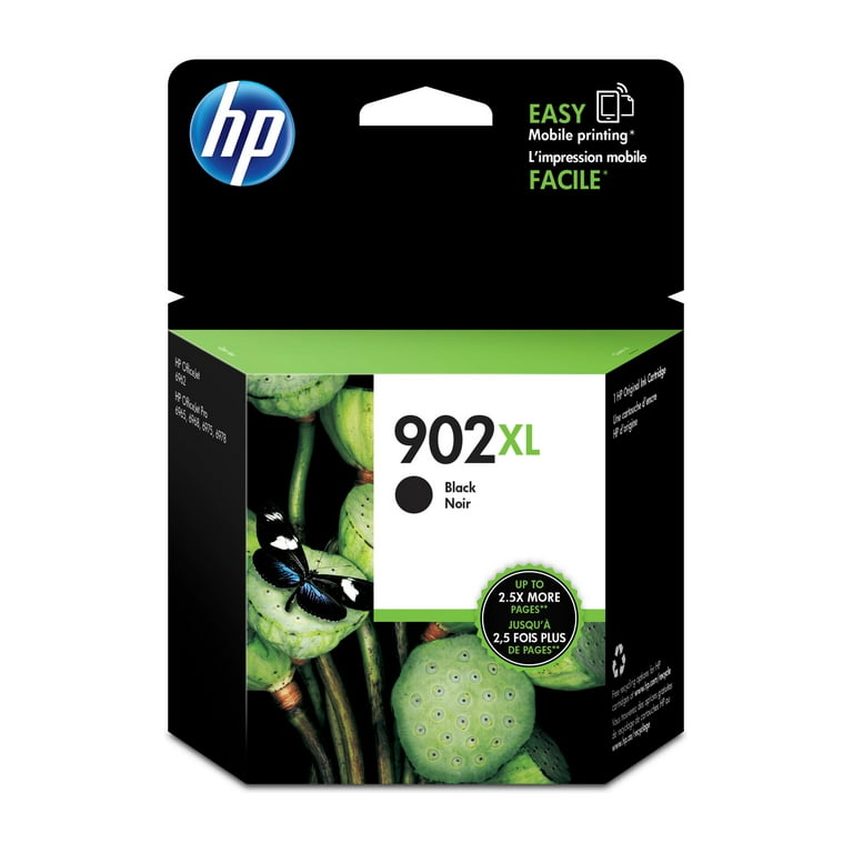 HP 902XL, (T6M14AN) High-Yield Black Original Ink Cartridge