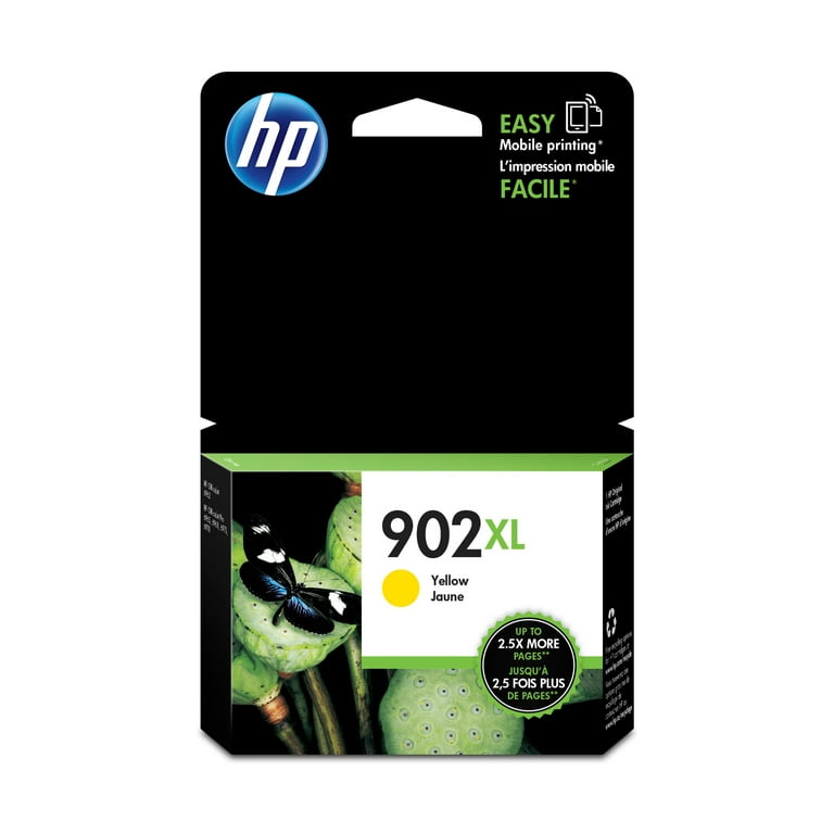 HP 902XL, (T6M10AN) High-Yield Yellow Original Ink Cartridge HP 902XL, (T6M10AN) High-Yield Yellow Original Ink Cartridge