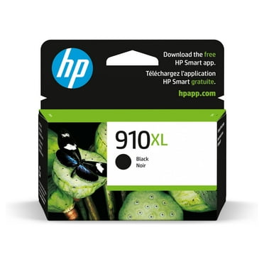 HP 910XL High-Yield Black Ink Cartridge, 825 Pages, (3YL65AN#140)