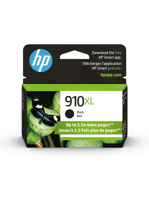 HP 910XL Ink Cartridge, Black (3YL65AN)