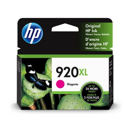 HP 920XL High Yield Magenta Original Ink Cartridge, ~700 pages, CD973AN#140