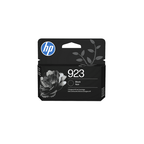 HP 923 Black Original Ink Cartridge, ~500 pages, 4K0T3LN