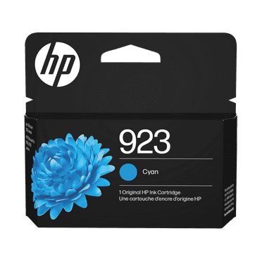 HP 923 Cyan Original Ink Cartridge, ~400 pages, 4K0T0LN