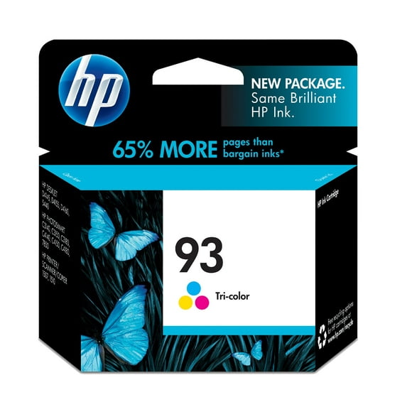 HP 93 Tri-color Original Ink Cartridge, n/a, C9361WN#140